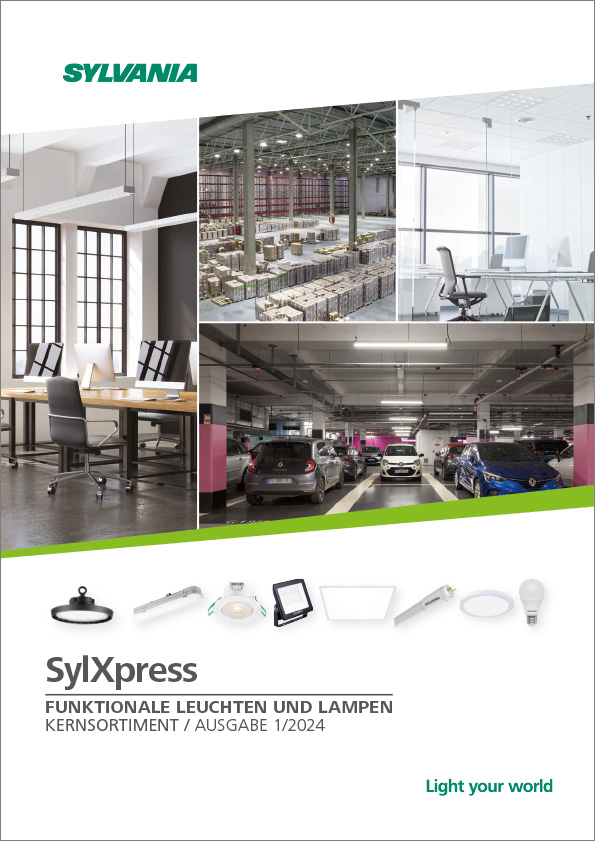 Katalog Sylvania SylXpress - funktionale Leuchten und Lampen