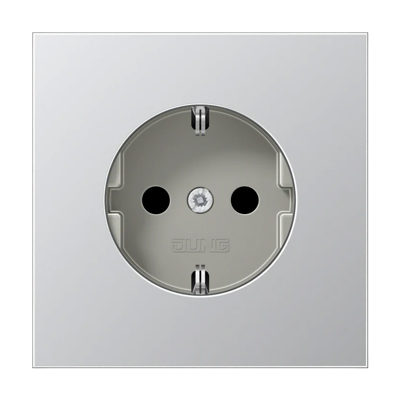 SCHUKO-Steckdose, 16 A 250 V~  / Serie LS Aluminium