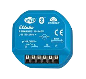 Eltako Funkaktor Stromstoß-Schaltrelais 16A / FSR64NP/110-240V / nicht potenzialfrei