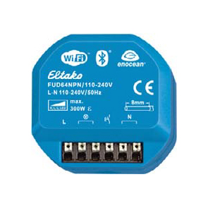 Eltako Funk-Universal-Dimmaktor bis 300W / FUD64NPN/110-240V