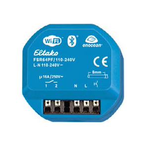 Eltako Funkaktor Stromstoß-Schaltrelais 16A / FSR64PF/110-240V / potenzialfrei