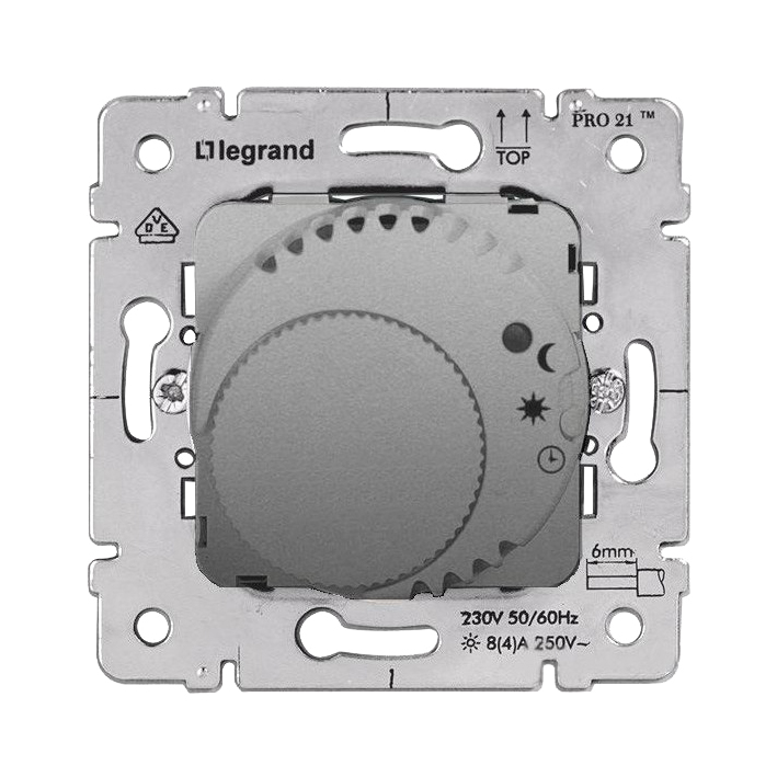 Galea Einsatz Raumthermostat Komfort soft aluminium