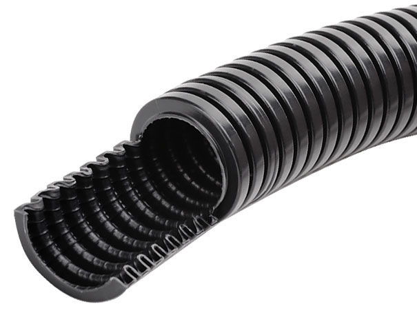 PVC Panzerflexrohr FXP40 Turbo 25m / schwarz / uv-beständig