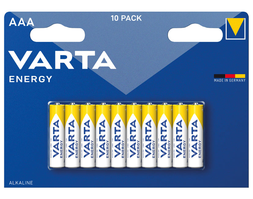 Varta 10er Bister Energy Alkaline Micro 10xAAA / 1,5V