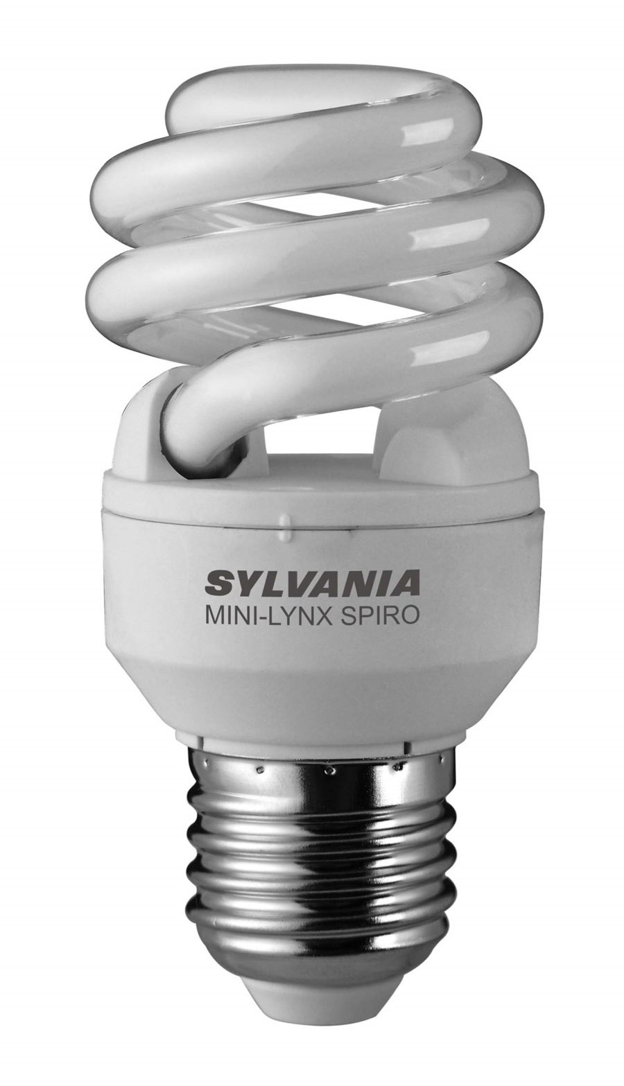 Kompaktleuchtstofflampe Spirallampe Mini-Lynx Spiro / 600lm / 12W / E27 / 220-240V / 2.700 K / 827 ww