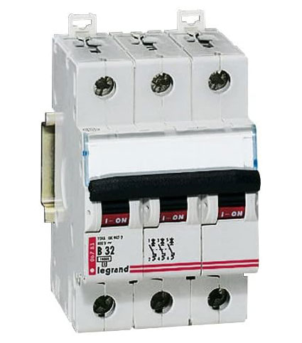 Legrand Leitungsschutzschalter 3polig / 10kA / B-13A / 3M