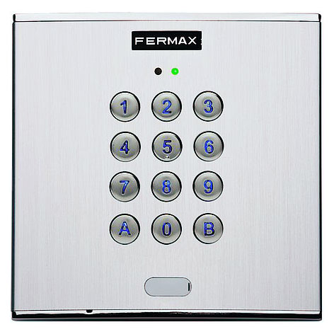Fermax UP Code-Tastatur-Kit Cityline Alu-silber / Gr.1