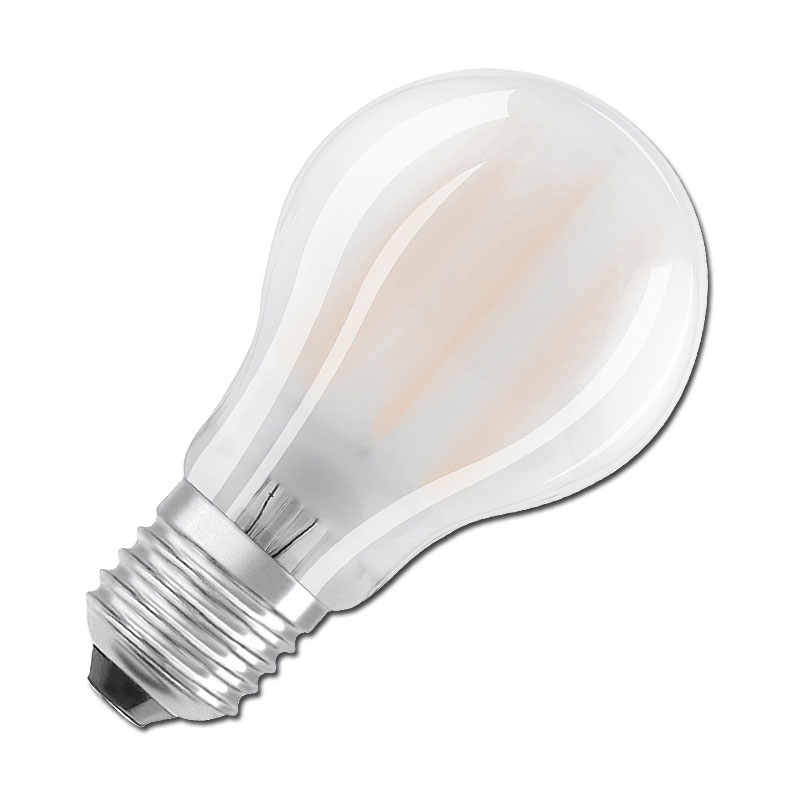 LED Filament Glühlampe CLASSIC A75 / 1.055lm / 7,5W / E27 / 224-240V / 2.700K / 827 ww matt