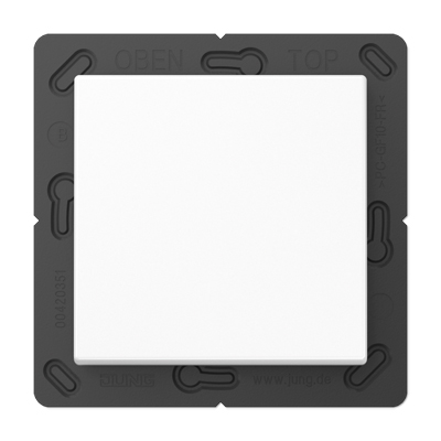 Jung Bluetooth® Low Energy Funk-Wandsender 2-kanalig / Serie A / alpinweiß