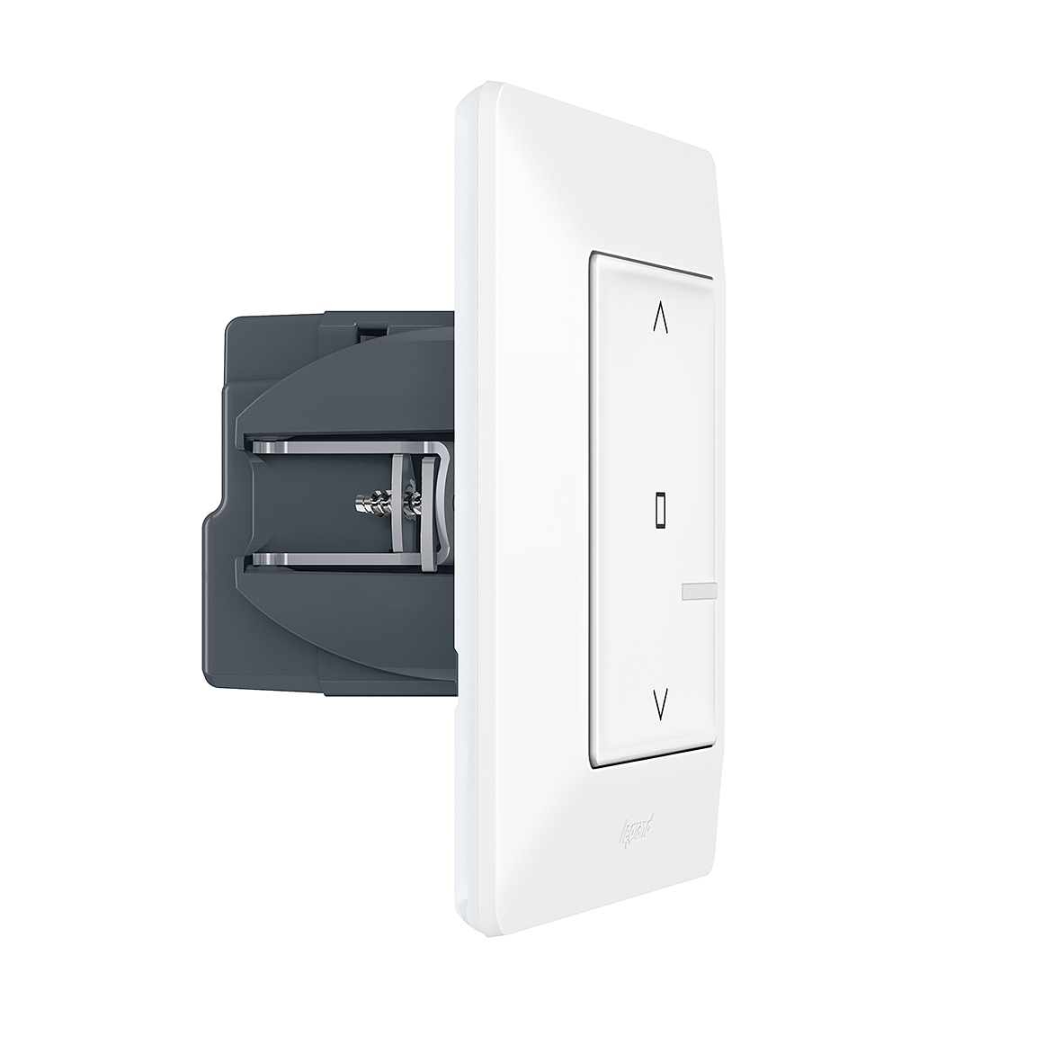 Legrand Funk-Rollladenschalter Valena Life with Netatmo / mit Selbstkalibrierung inkl. Wippe + Abdeckrahmen / ultraweiß