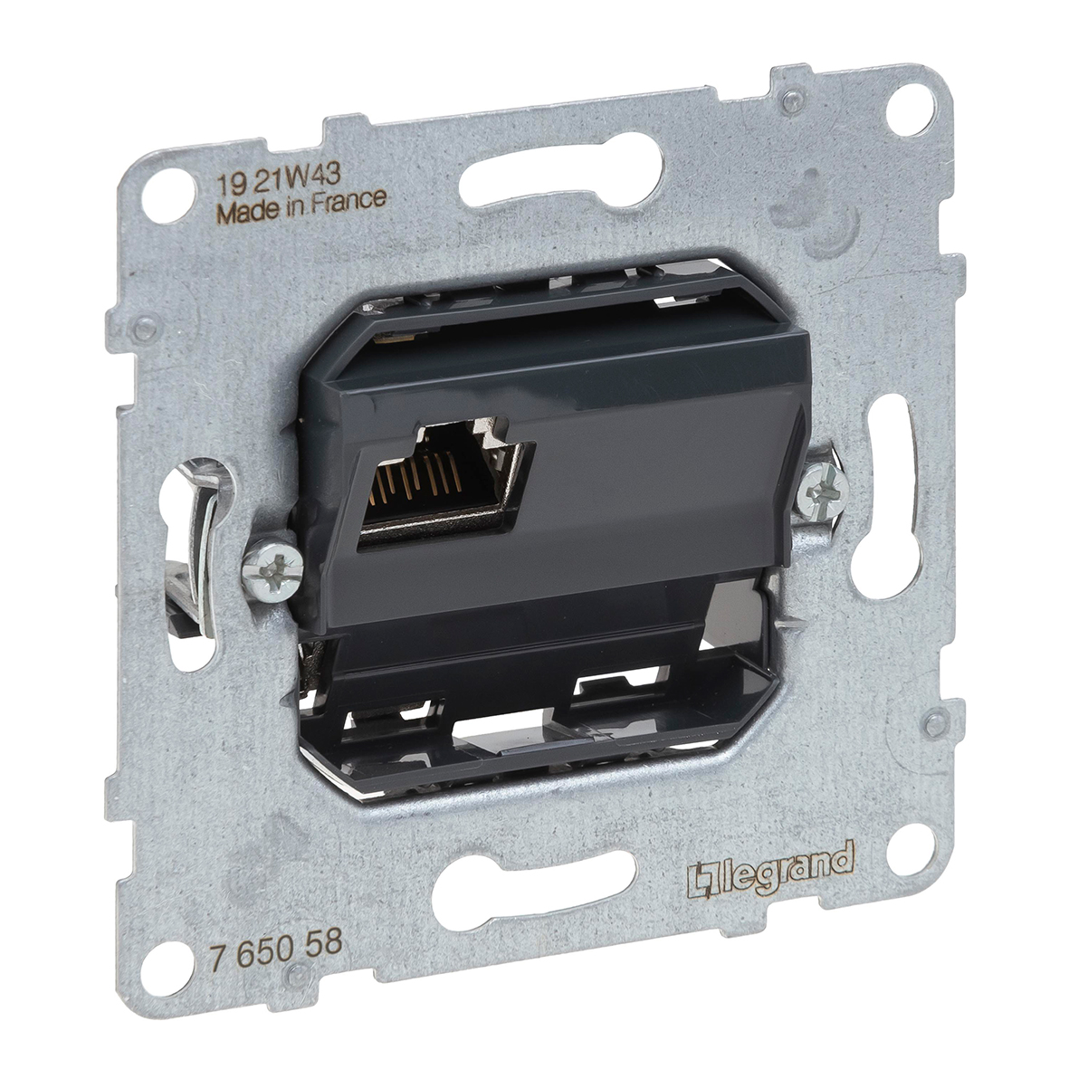 Legrand SEANO Einsatz Datendose RJ45 / Kat. 6A / STP / geschirmt