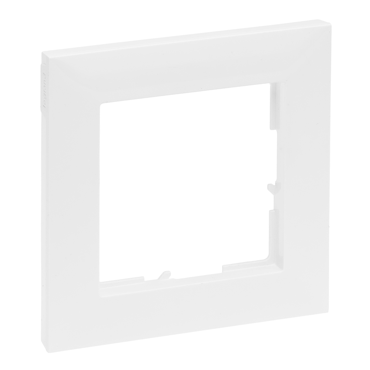 Legrand SEANO Rahmen 1fach / 87 x 87 mm / ultraweiß glänzend