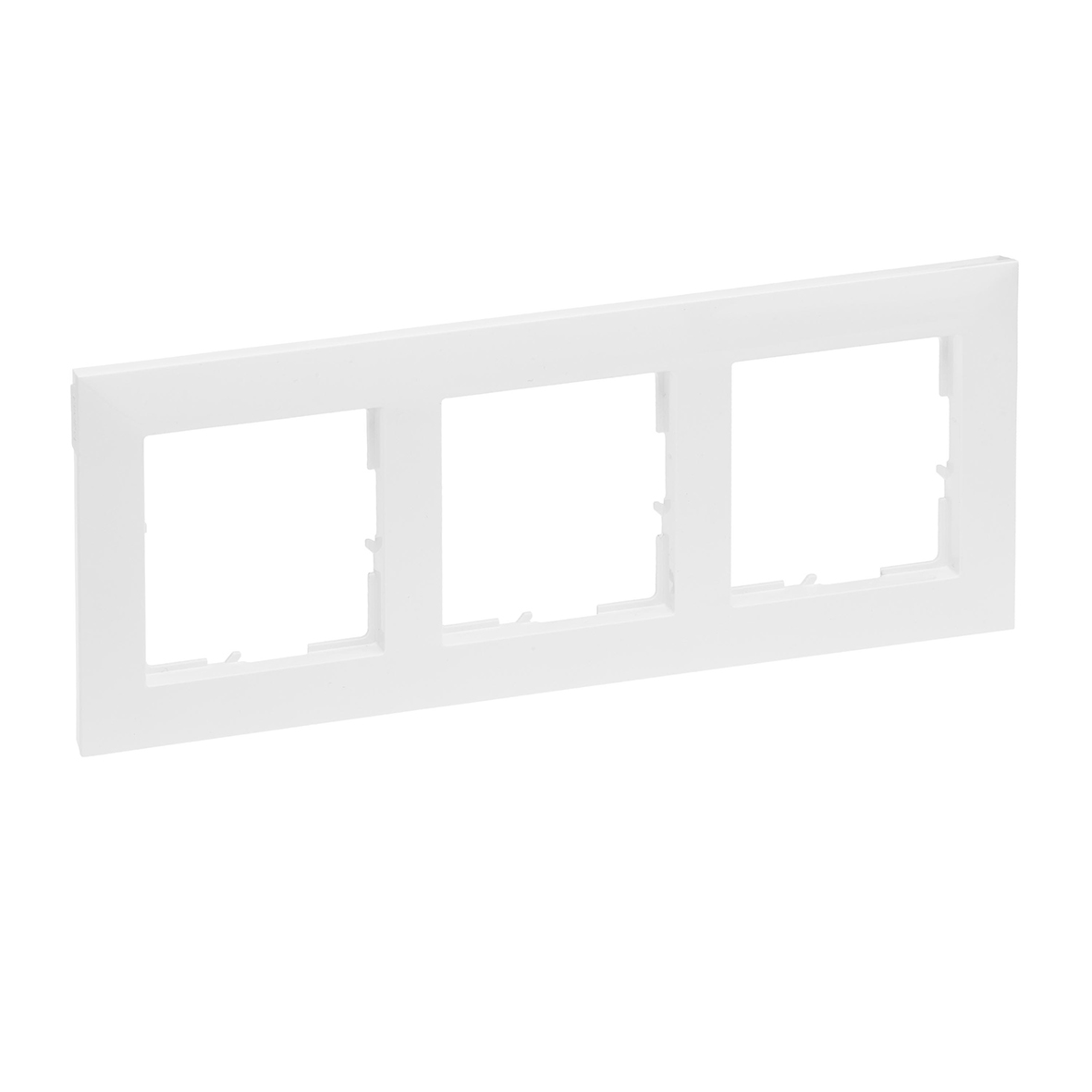 Legrand SEANO Rahmen 3fach / 87 x 229 mm / ultraweiß glänzend