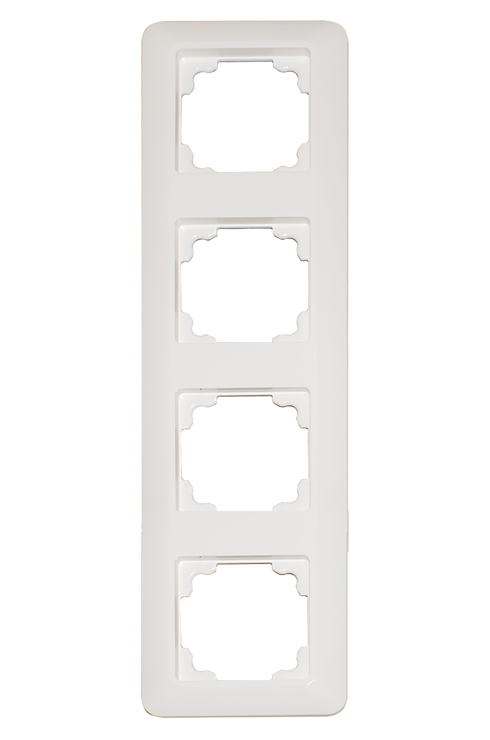 DIPLOMAT Compact Rahmen 4-fach 68104 firnweiss 
