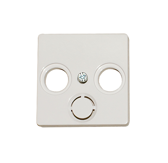 DIPLOMAT Compact Antennen+Sat Zentralplatte 68182 firnweiss 