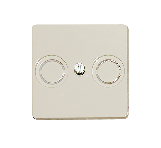 DIPLOMAT Compact Antennen+SAT Zentralplatte 68082 weiß