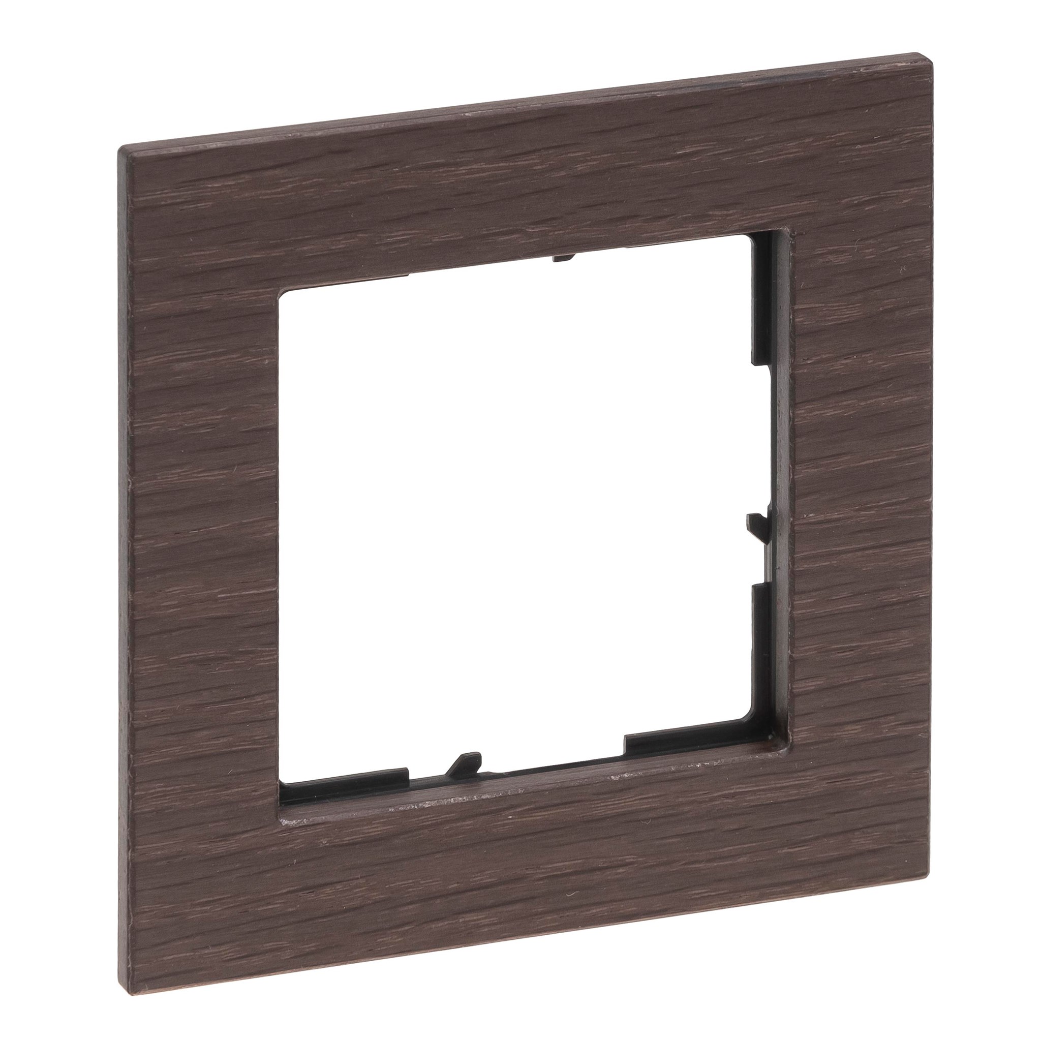 SEANO Natura 1-fach Rahmen 90 x 90 mm / Eiche dunkelbraun