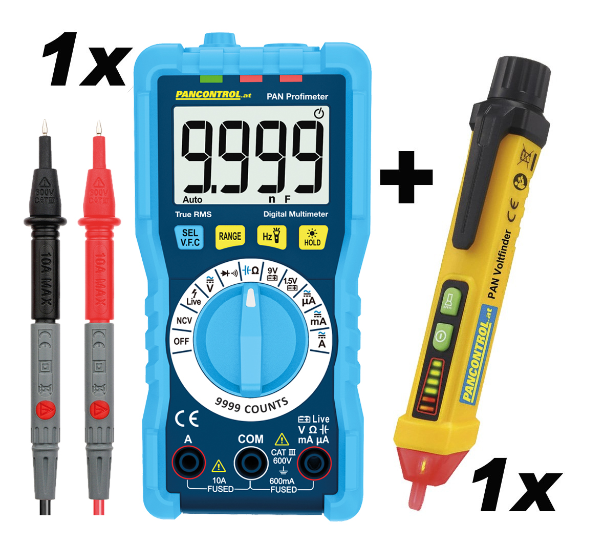 Set 1x 541KR491 PAN Profimeter + 1x 541KR028 PAN Voltfinder GRATIS