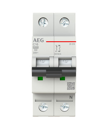 LS-Schalter Dual Single 1P+N / 10kA/C-16A / EN101NC16