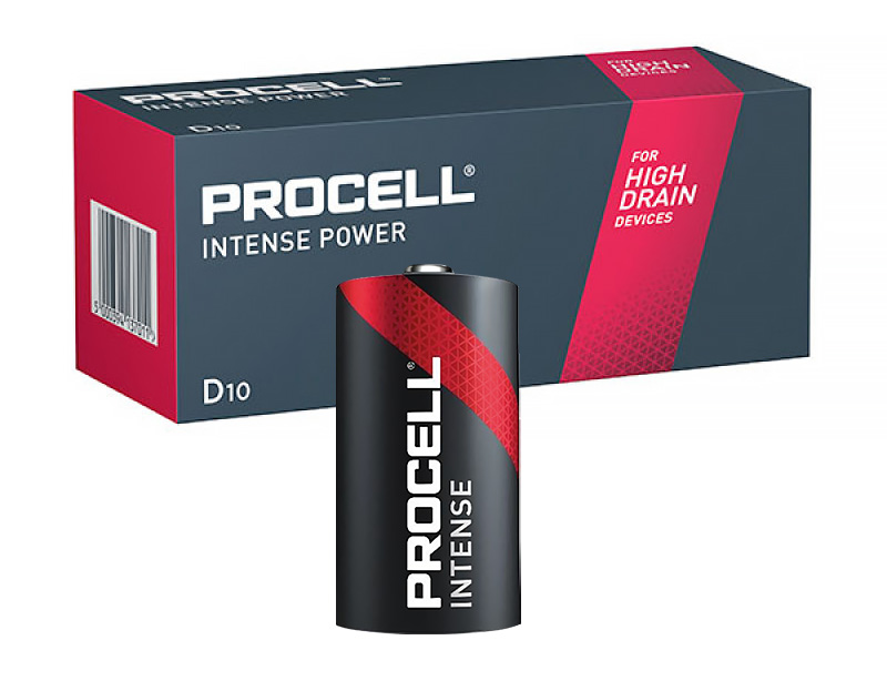 Duracell Procell Intense D Cell / 1,5V / LR20 / PX1300 / D / Mono / 10er Tray