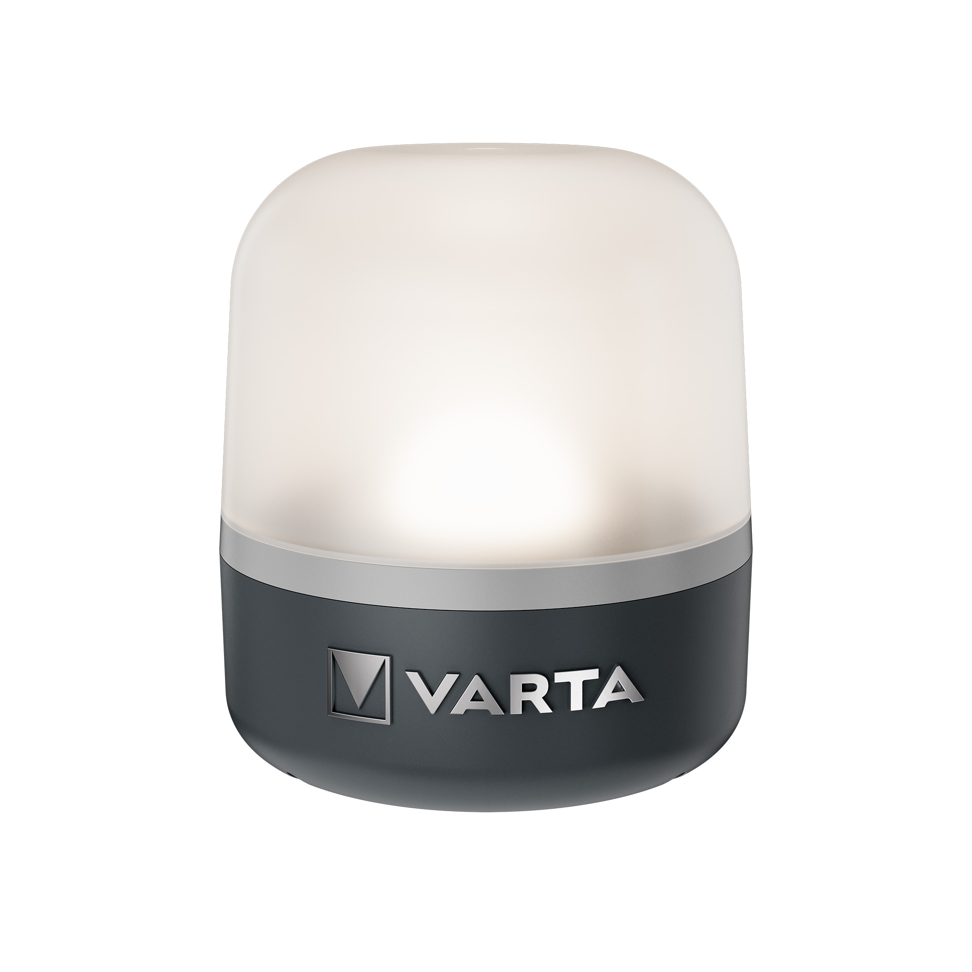 Varta LED Dynamo Lantern L10RH akkubetrieben / 2 Lademöglichkeiten per Kurbel oder über USB Typ C