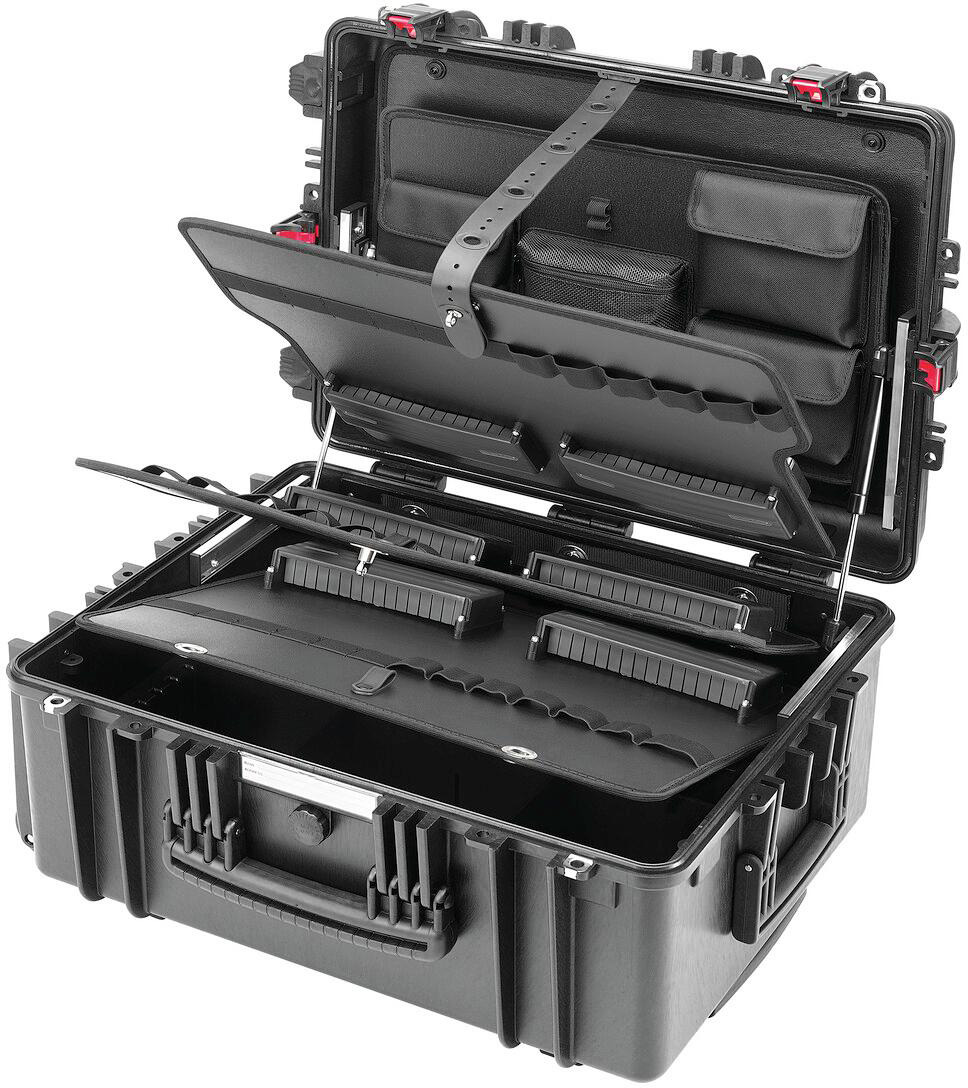 Cimco Gigant-Werkzeugkoffer-Trolley PRO schwarz unbestückt