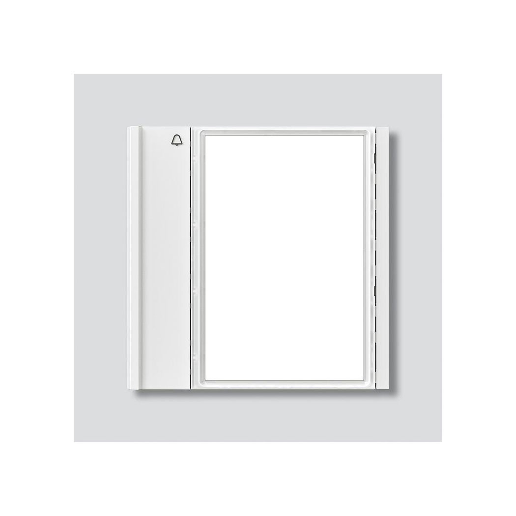 Ruftasten für Siedle Vario TM 700-1-0 / 1 Ruftaste / silber metallic
