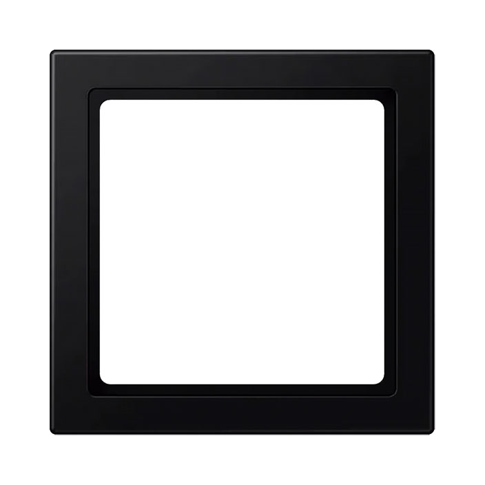 Jung Zwischenrahmen Serie LS / für Abdeckungen 55x55 mm / graphitschwarz matt 