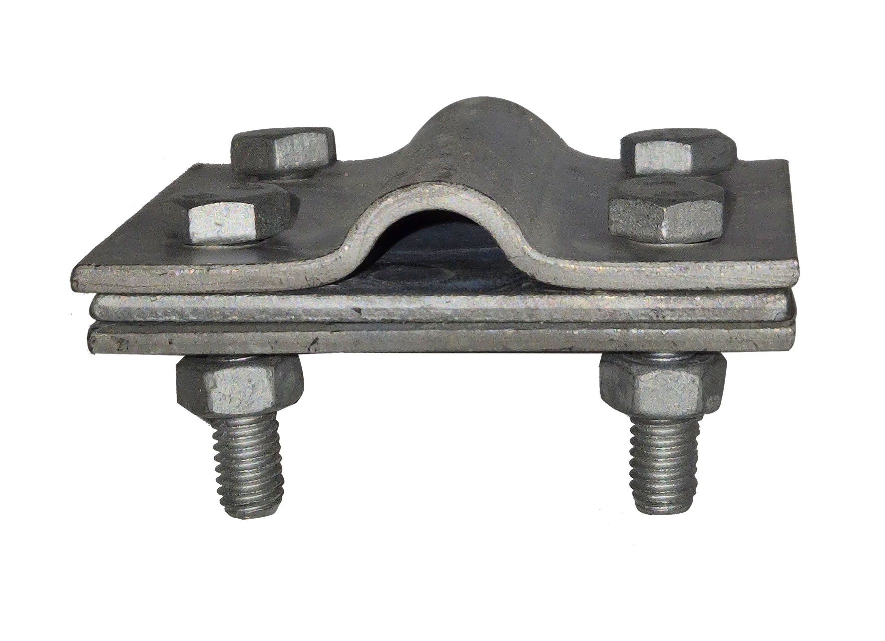 Kreuzklemme 8-10 / 30mm fv, M6 / für ober- und unterirdische Verbindungen - 3-teilig
