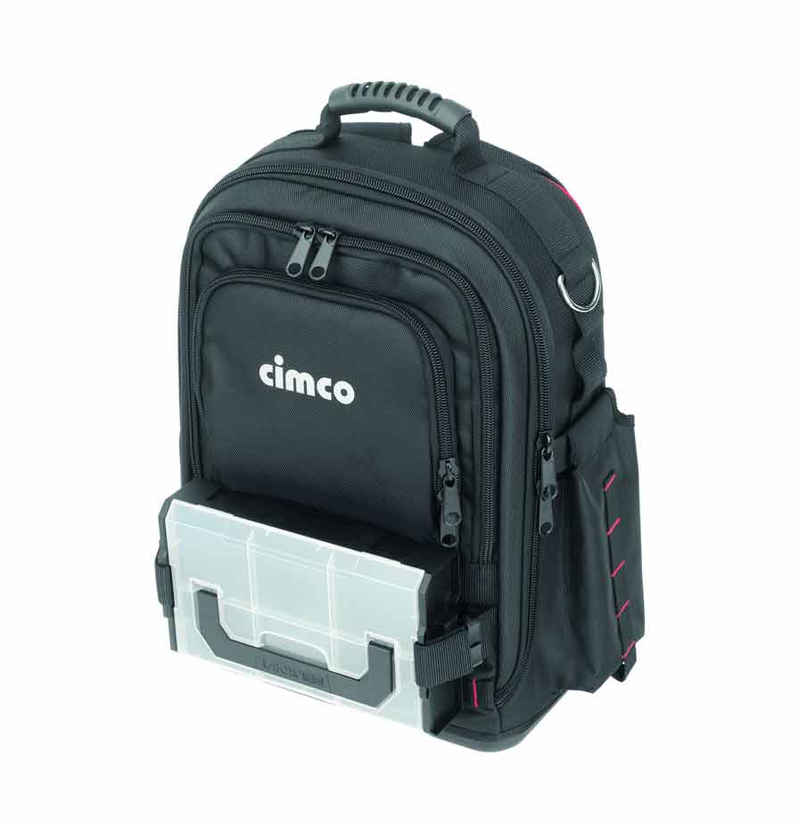 Cimco Werkzeug-Rucksack Ergo-XL30 leer mit L-BOXX Mini / 30 l Volumen