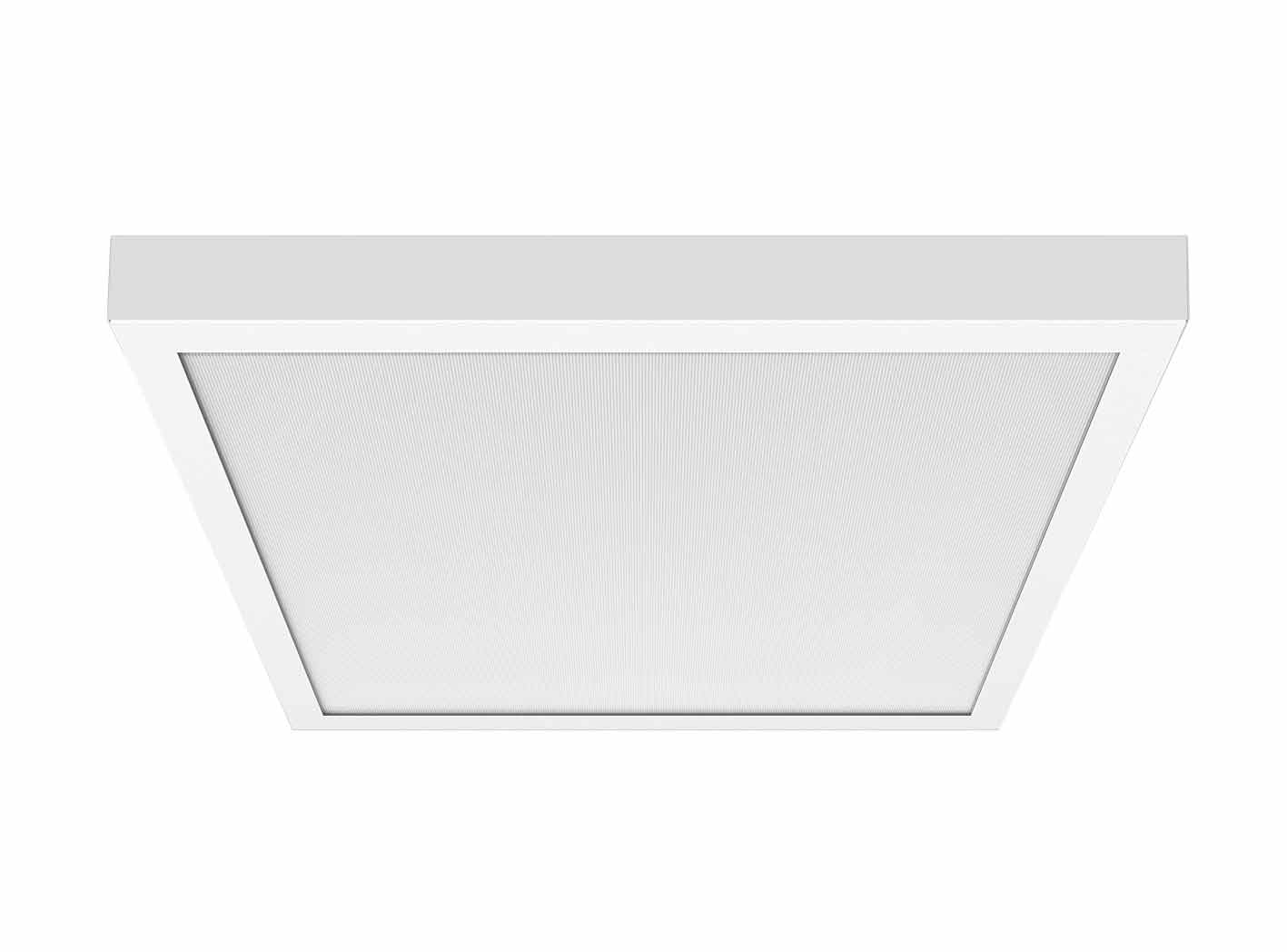 LED Anbauleuchte Lowea IP40 / 40W-26W / 3.000K+4.000K / 625x625x61mm / weiß