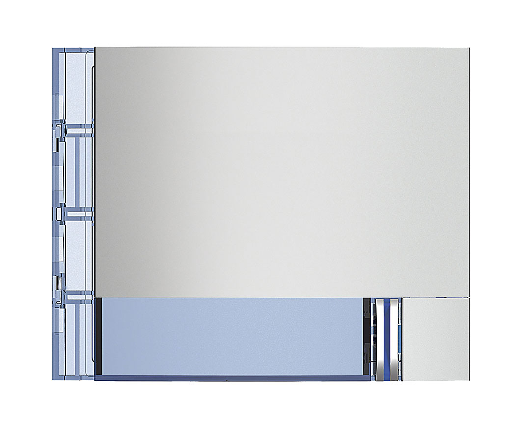 Bticino Frontblende für Ruftastmodul SFERA Aluminium mit 1 Ruftaste / Farbe Allmetal