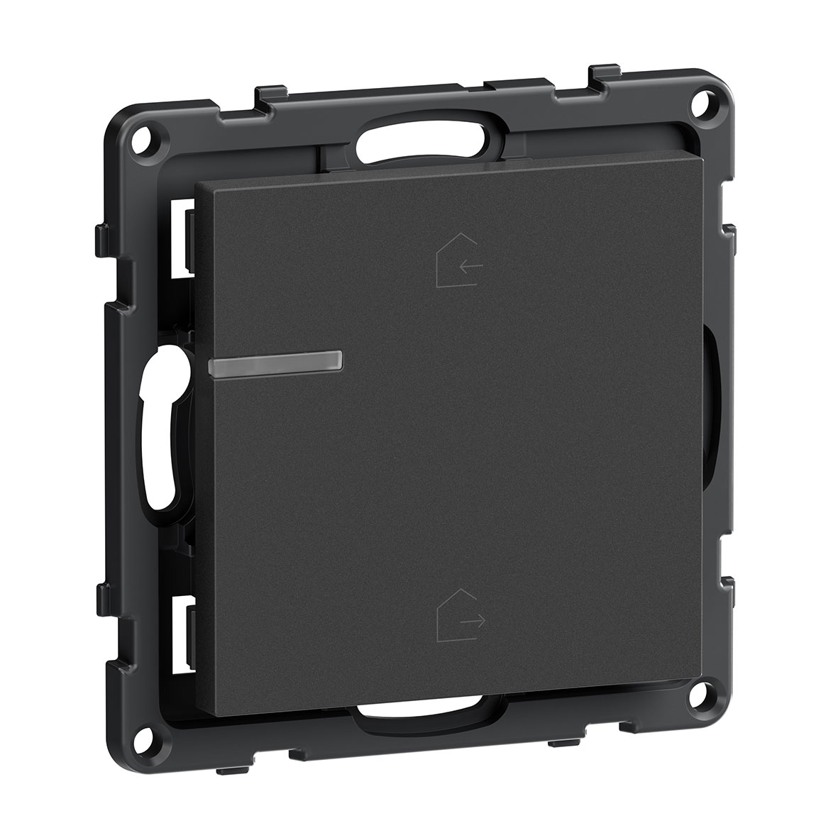 Legrand Tastsensor Kommen/Gehen SEANO with Netatmo | 1-fach Masterswitch | anthrazit