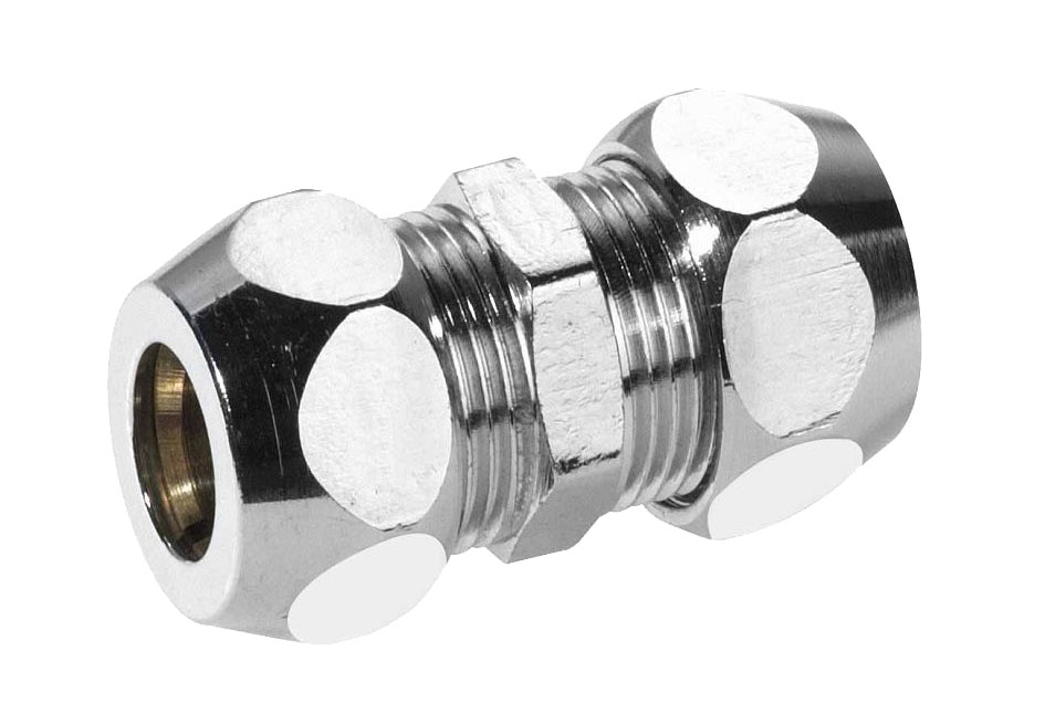 Doppel-Quetschverschraubung 3/8 x 10 mm