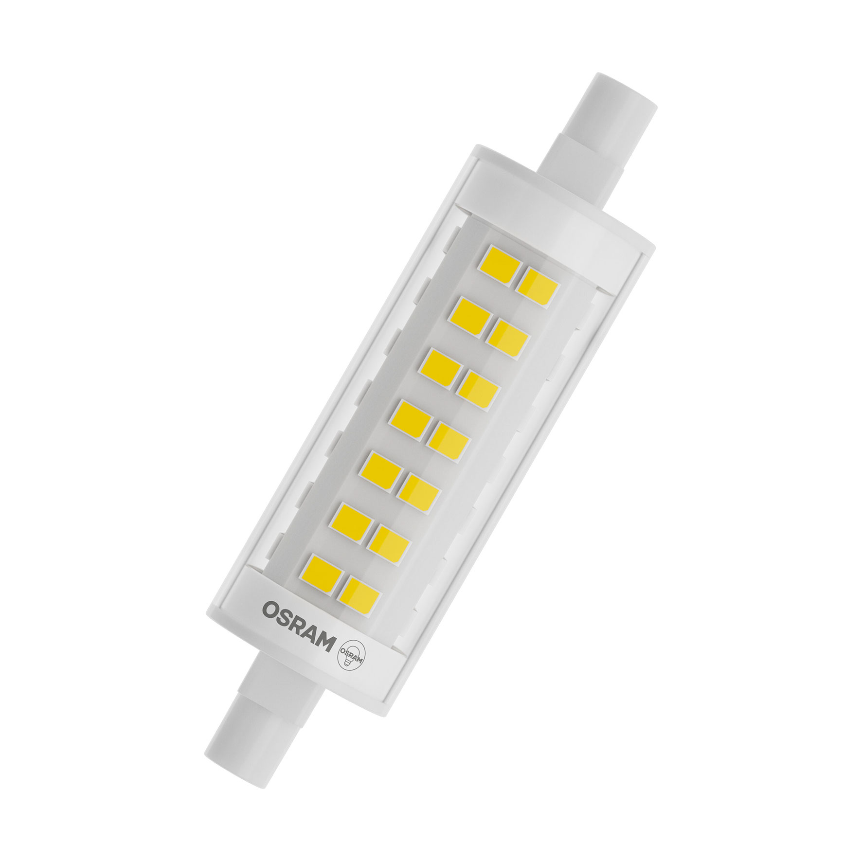 LED HV Stablampe Slim / 806lm / 7W / R7s / 220-240V / 300° / L78mm / 2.700K / 827 ww