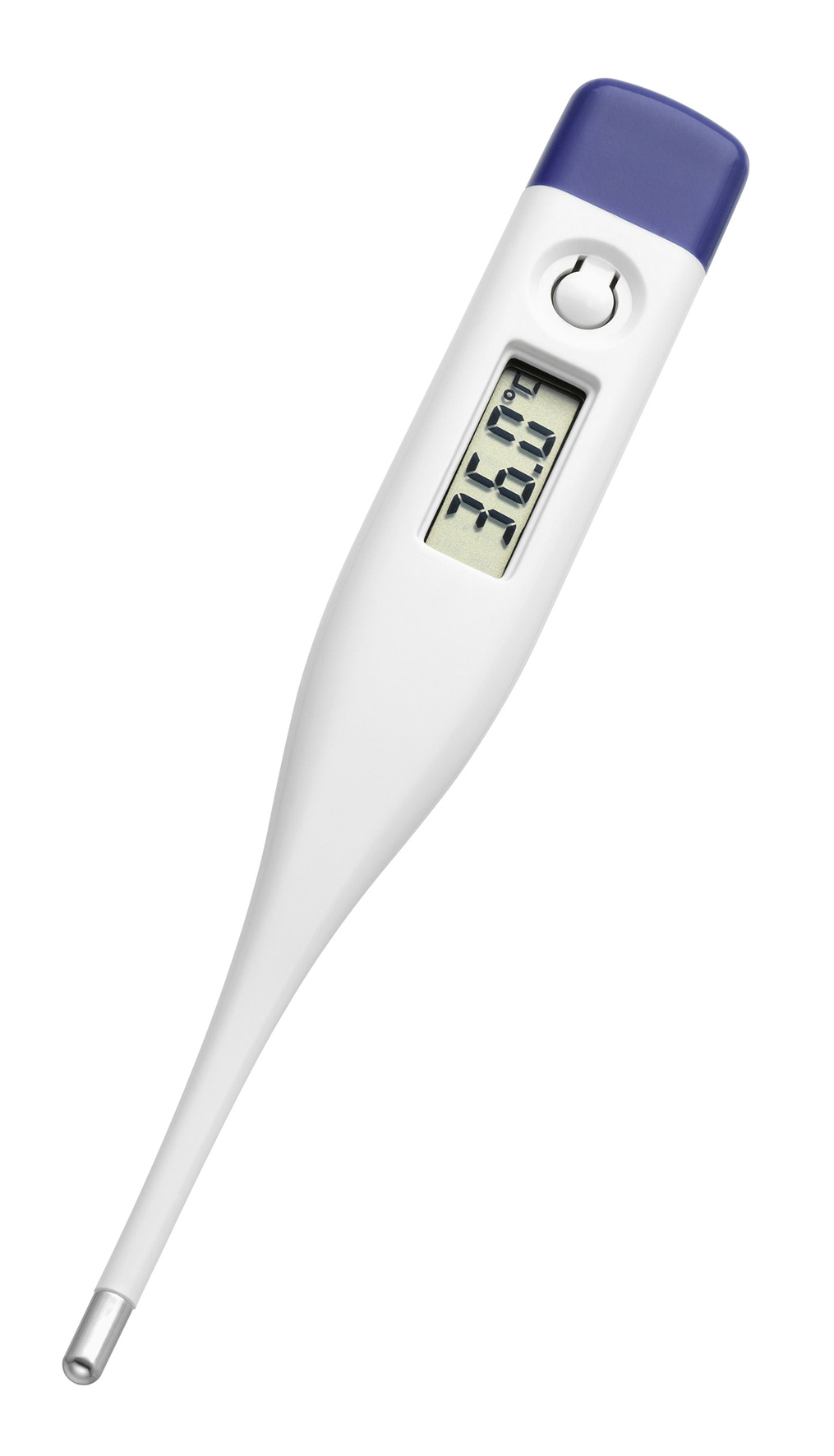 Elektronisches Fieberthermometer mit Signalton und Messwertspeicher