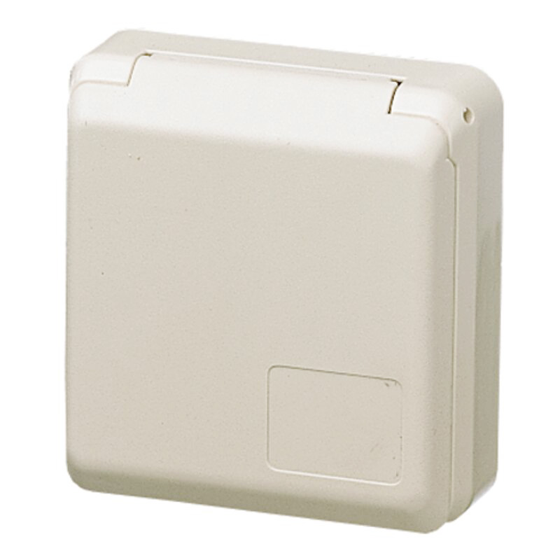 Mennekes Anbau CEE-Wandsteckdose Cepex IP44 / 16A 3-polig / 6h / 230V / perlweiß