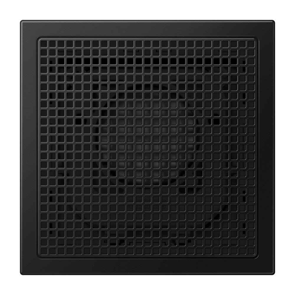 3 Klang Gong Serie LS / Thermoplast graphitschwarz matt lackiert