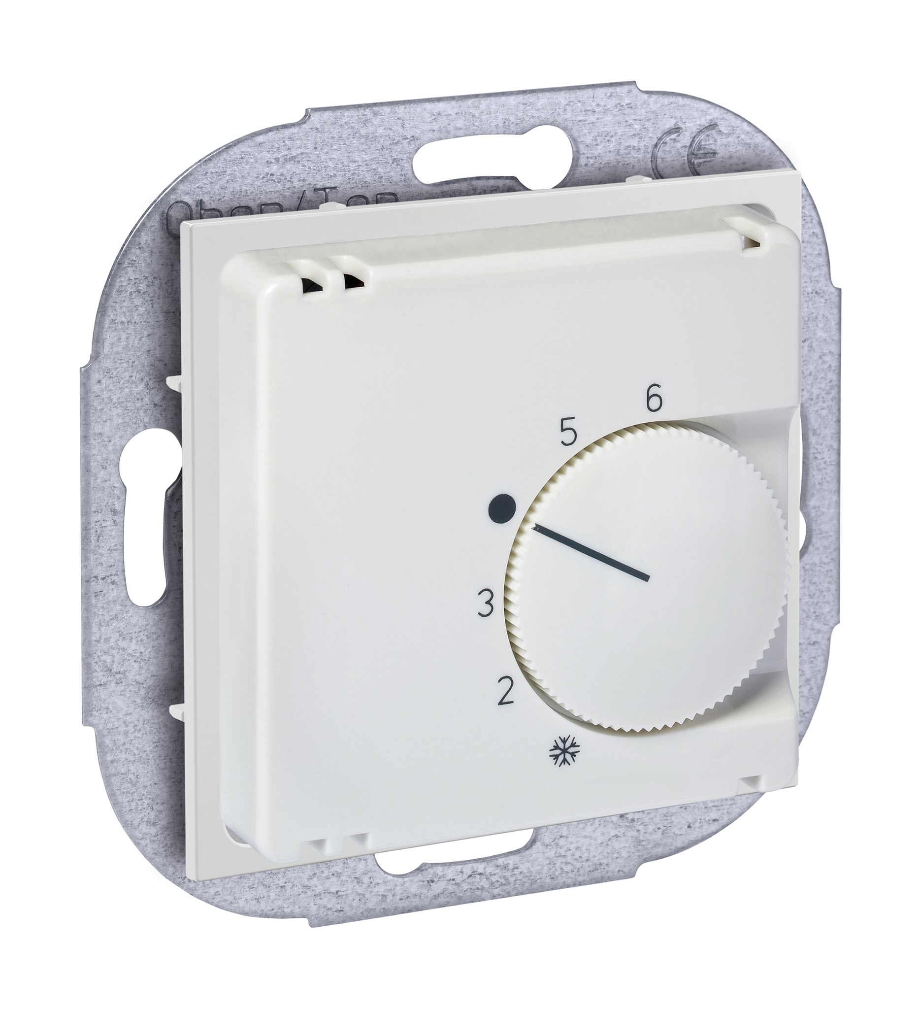 Legrand SEANO Thermostat Bimetall mit Öffner-Kontakt Ultraweiß
