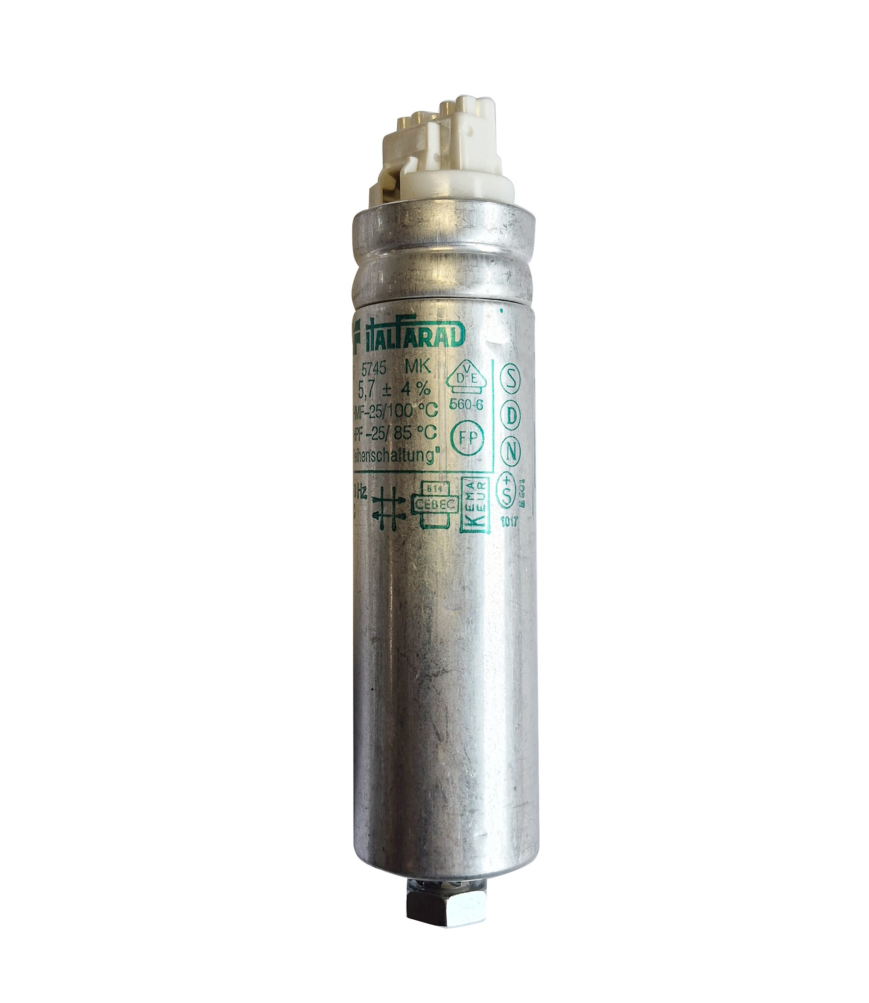 Reihenkondensator 5,7MF/420V mit Steckklemmen