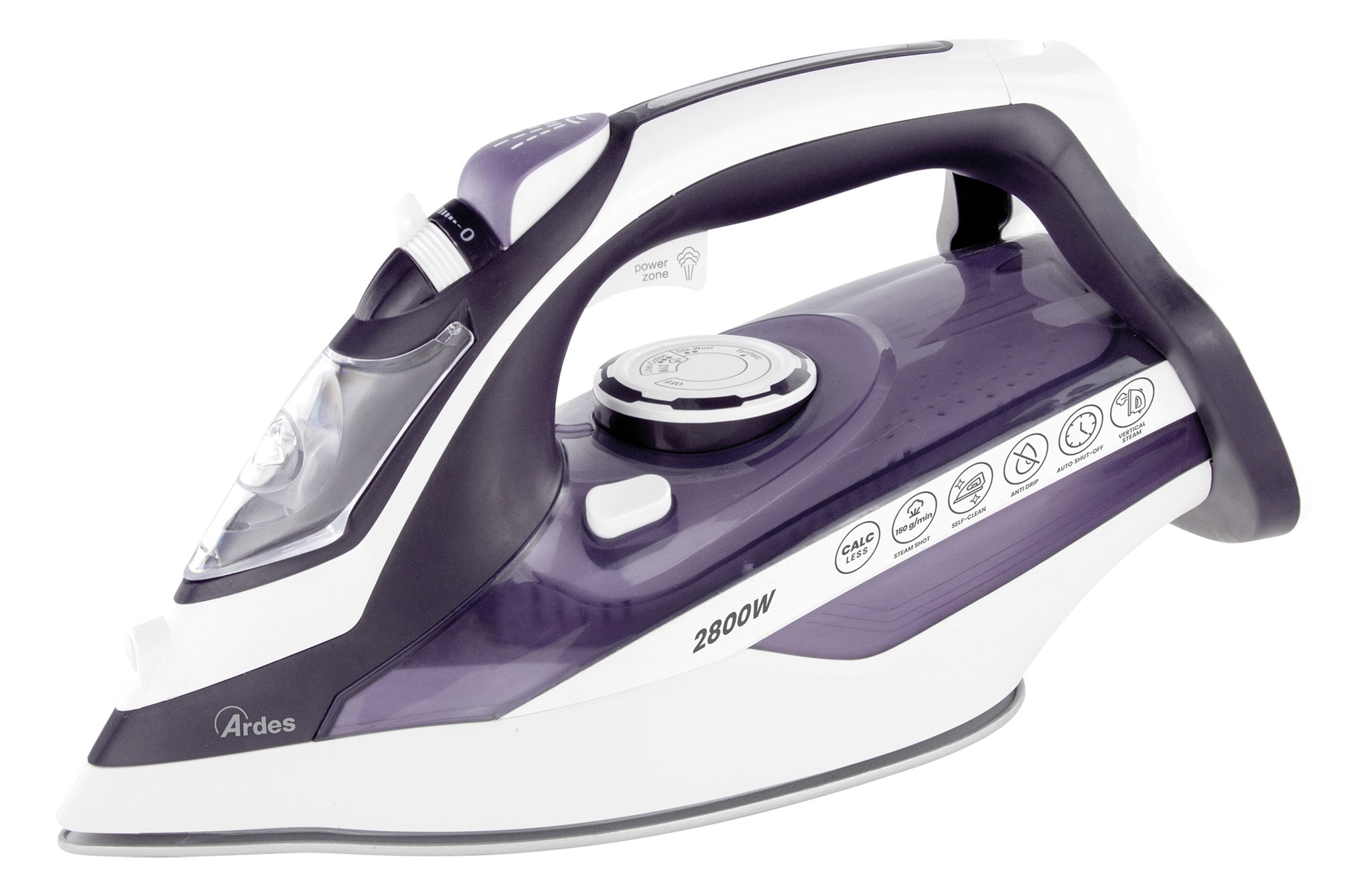 Dampfbügeleisen VAPOR PRO DELUXE W / 2.800W / 450ml-Wassertank 