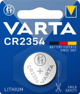 Knopfzelle Lithium CR2354 / 3V / 530 mAh / Ø 23 mm - 1er Blister