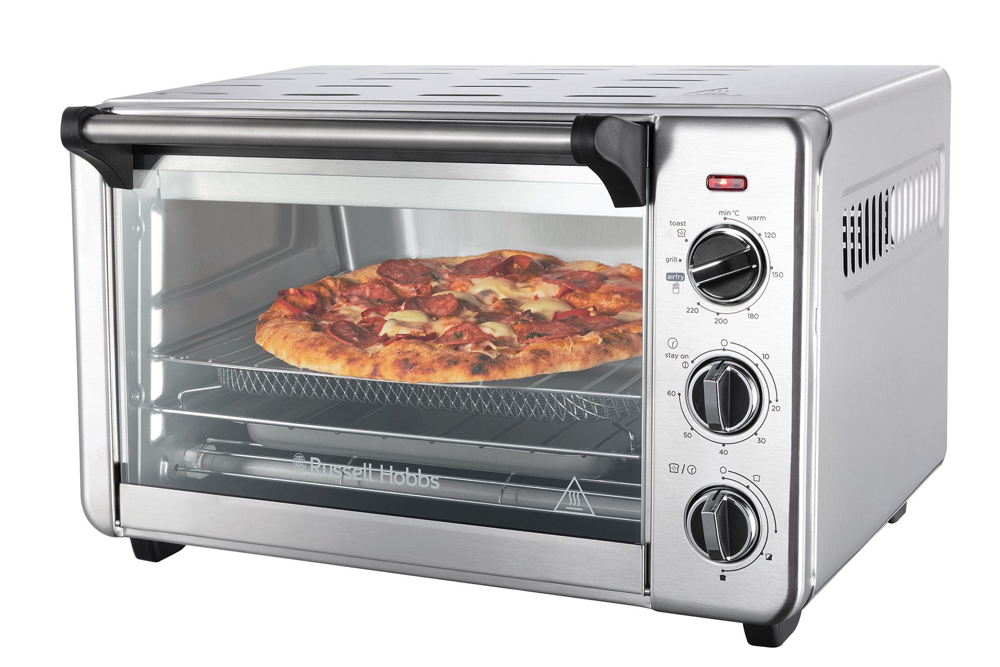 Russel Hobbs Express AIRFRY Mini-Backofen mit 5 Funktionen / 60 Minuten Timer / 1.500 W