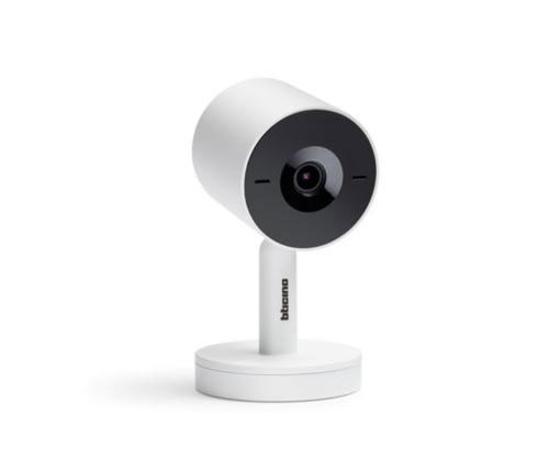 Bticino Smarte Innenkamera mit 4 MP-Sensor für 2K HDR-Video und 16-fach Zoom / inkl. Mikrofon + 230V-Adapter / Weiß