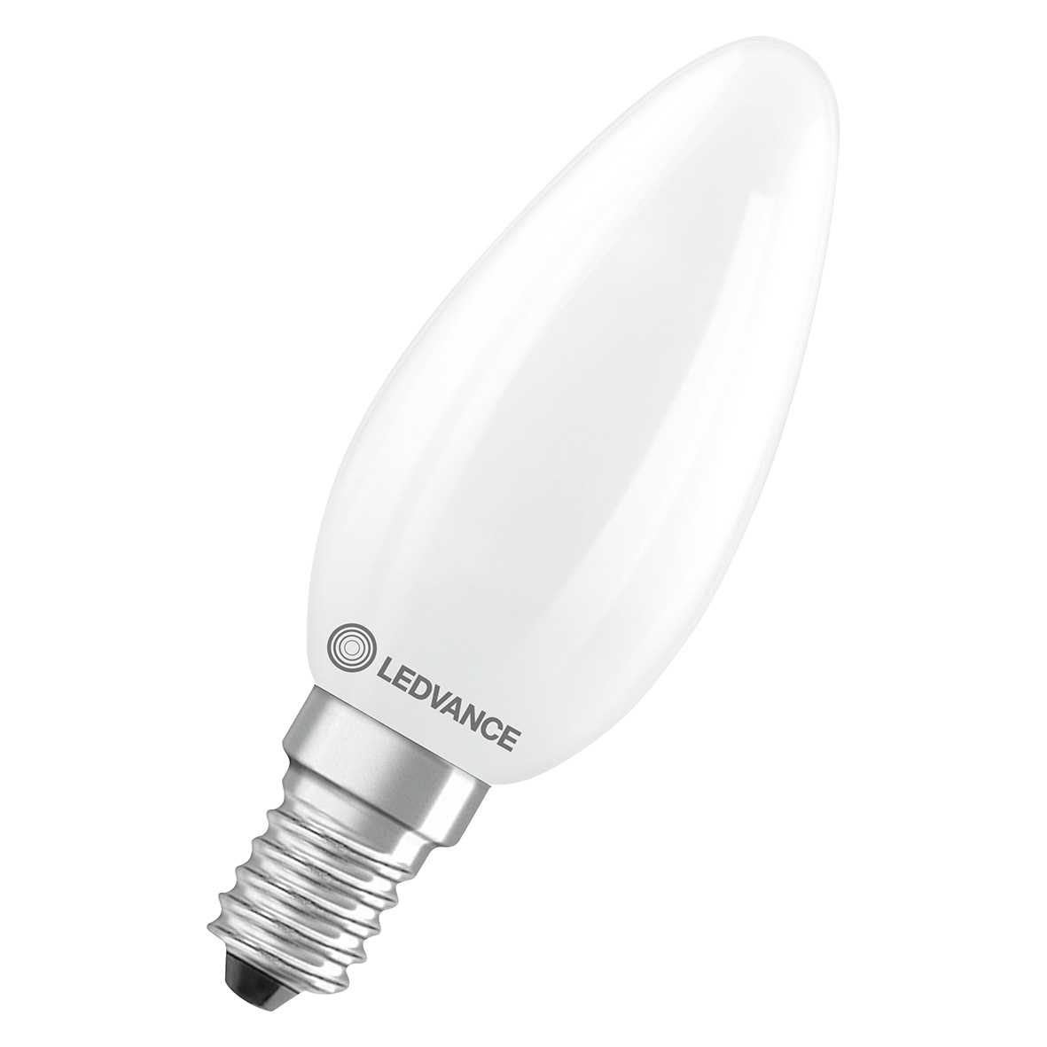 LEDvance LED Filament Kerzenlampe 470lm / 2,5W / E14 / 2.700K / 827 ww frosted dimmbar