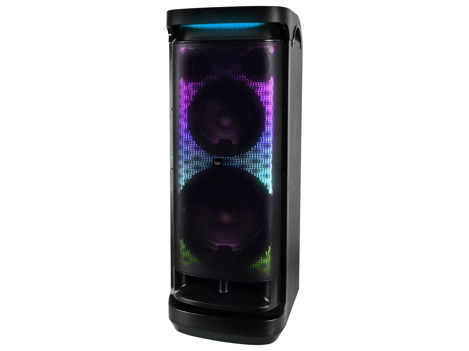 XFest Kabelloser Lautsprecher XF 4400 DJ mit Discolicht / 500W / USB AUX-IN / MP3 / TWS / SD / 2x AUX-IN