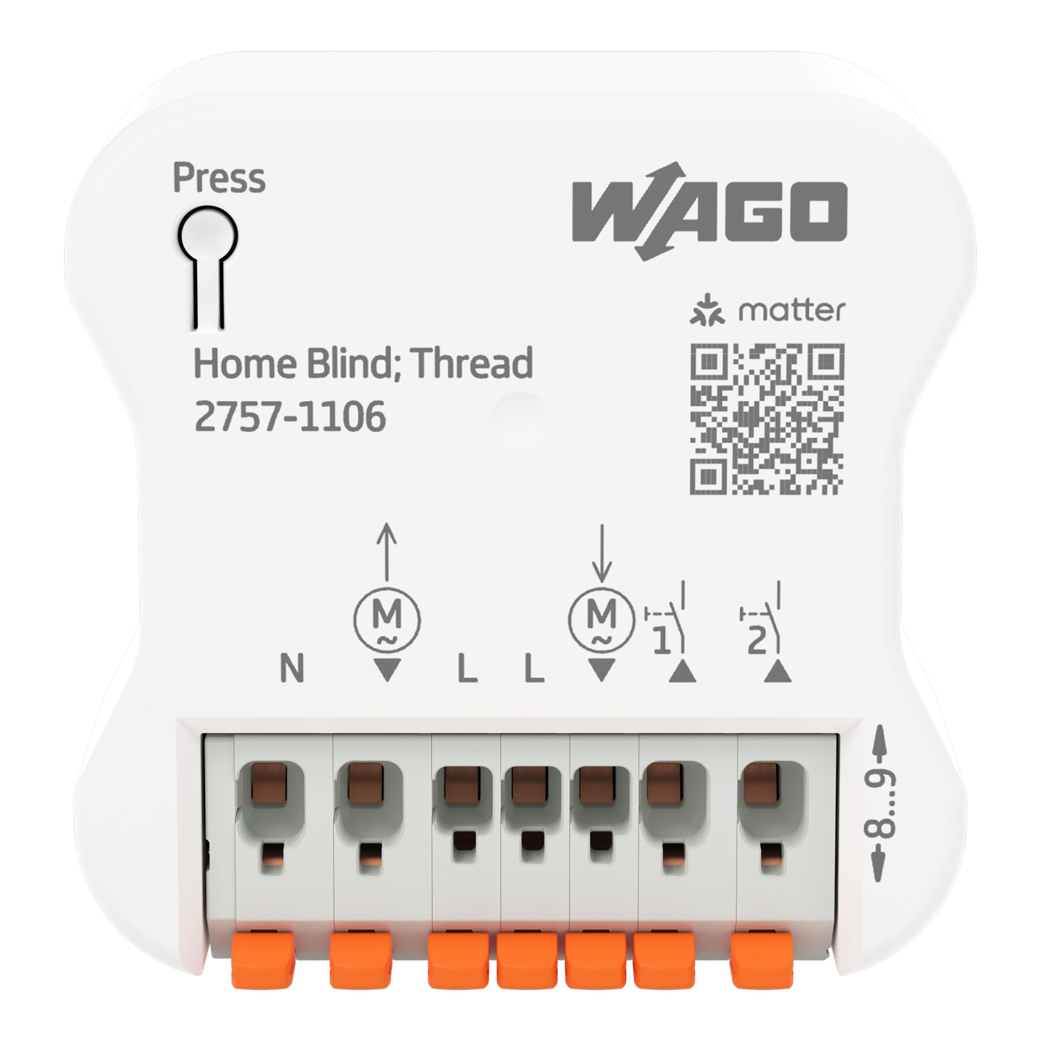 WAGO Home Blind Control / 2DI/2DO / 3A / Thread
