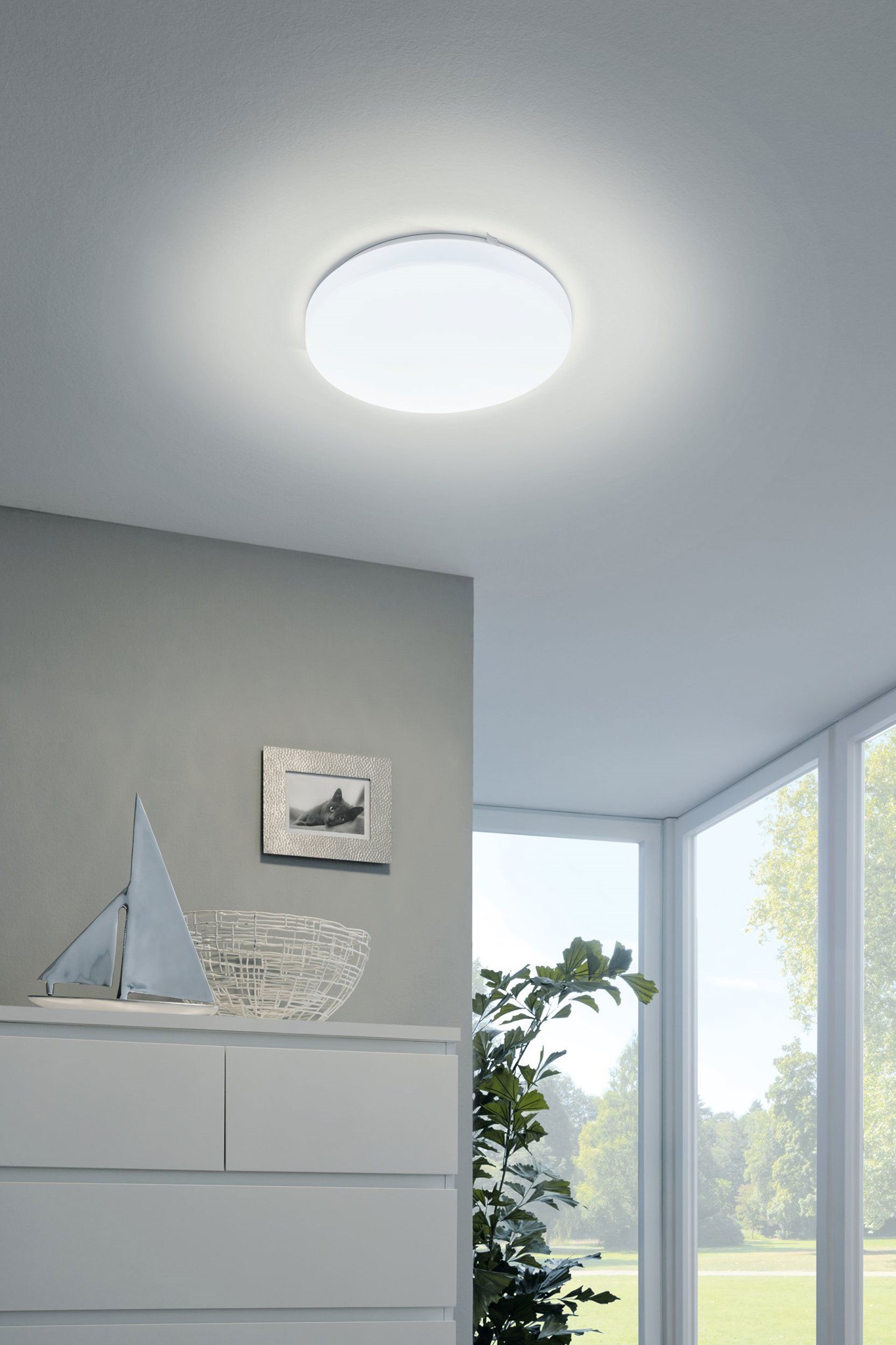 LED-Deckenleuchte FRANIA IP20 / 1.350lm / 11,5W / 220-240V / 3.000K / Ø 280 / warmweiß