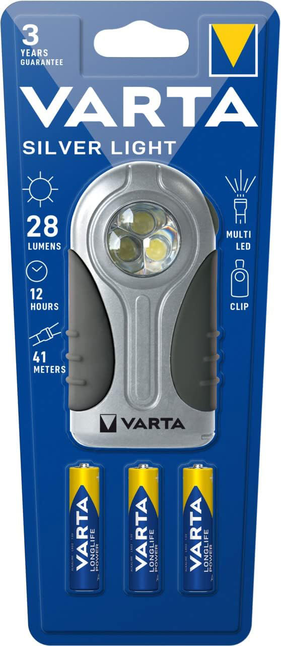 Varta LED Silver Light 3AAA inkl. Batterien / Art. 16647