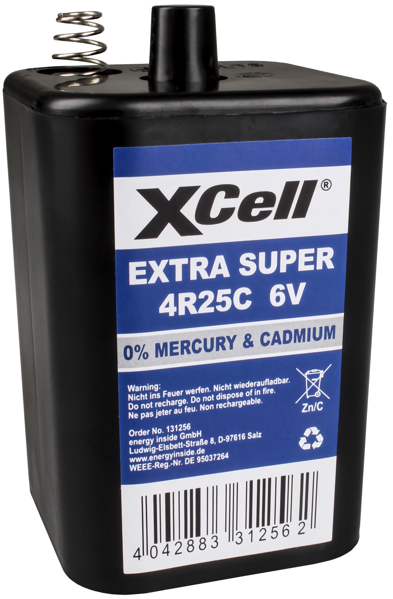 Xcell Extra Super 4R25 6V-Block / 9,50 Ah